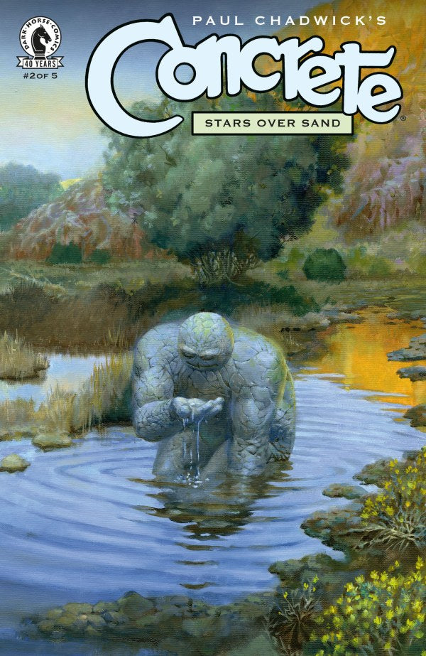 CONCRETE: STARS OVER SAND #2 PAUL CHADWICK A COVER