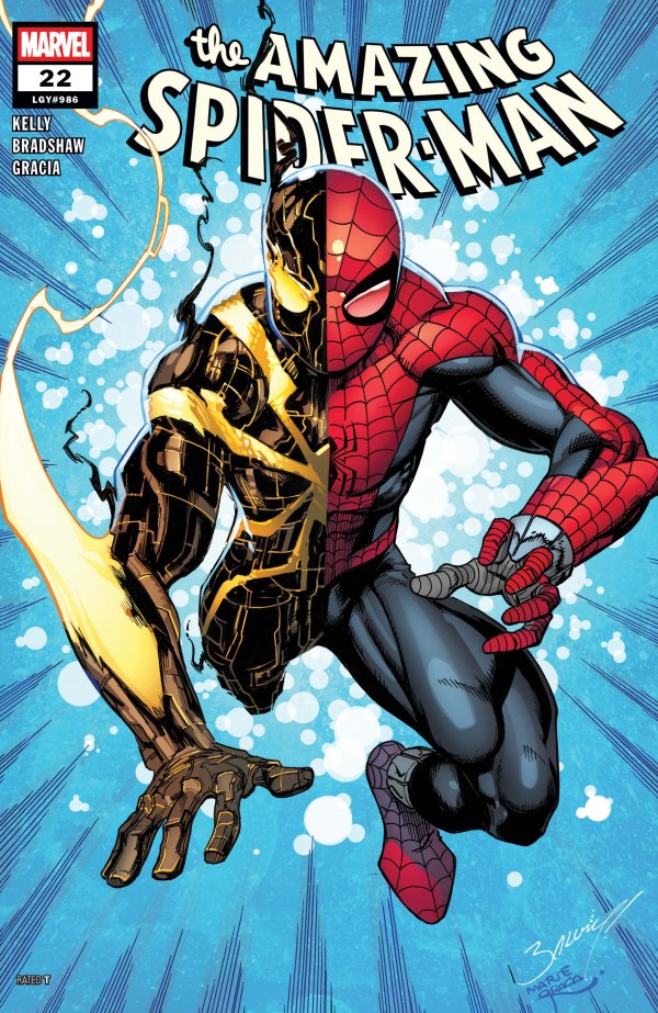 AMAZING SPIDER-MAN #22 MARK BAGLEY A COVER