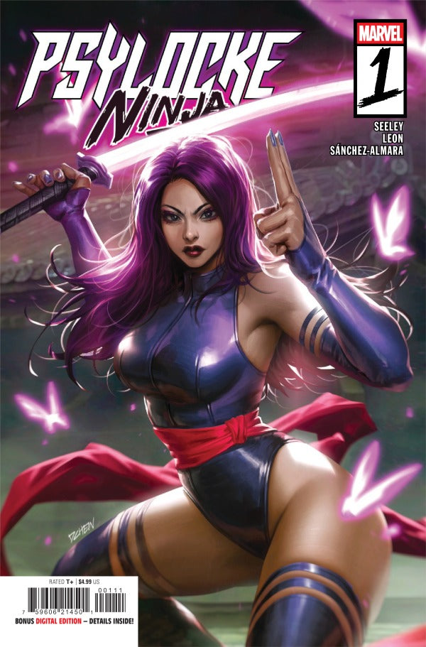 PSYLOCKE: NINJA #1 DERRICK CHEW A COVER