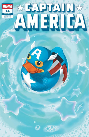 CAPTAIN AMERICA #14 MARVEL DUCK BETSY COLA B COVER