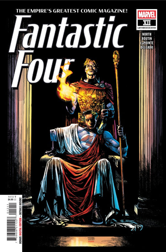 FANTASTIC FOUR #12 HUMBERTO RAMOS A COVER