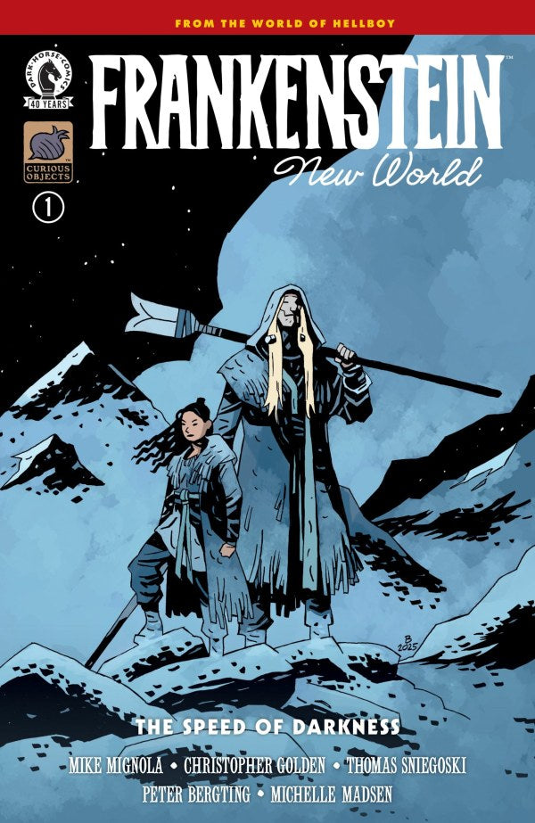 FRANKENSTEIN: NEW WORLD--THE SPEED OF DARKNESS #1 PETER BERGTING A COVER