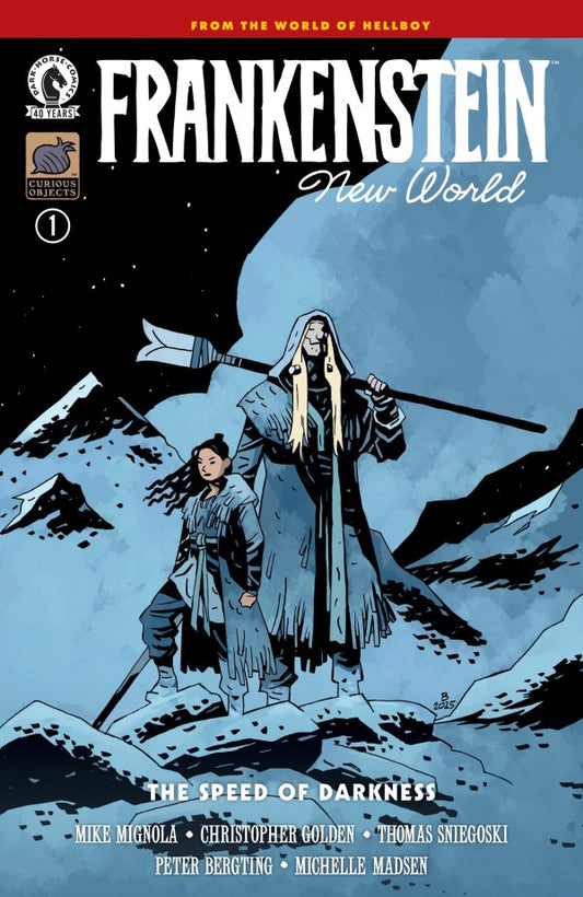 FRANKENSTEIN: NEW WORLD--THE SPEED OF DARKNESS #1 PETER BERGTING A COVER