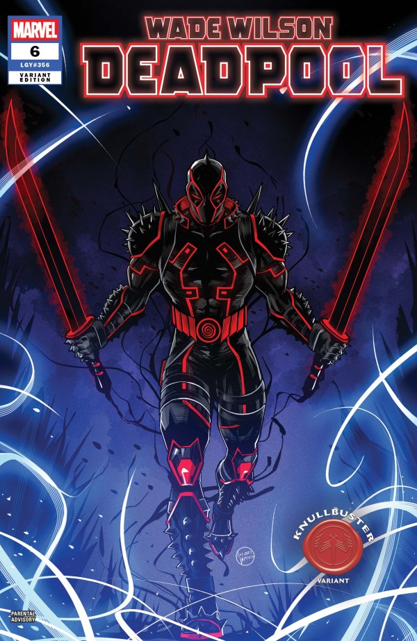 WADE WILSON: DEADPOOL #6 KNULLBUSTER LUCIANO VECCHIO B COVER