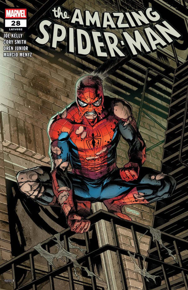 AMAZING SPIDER-MAN #28 CORY SMITH A COVER