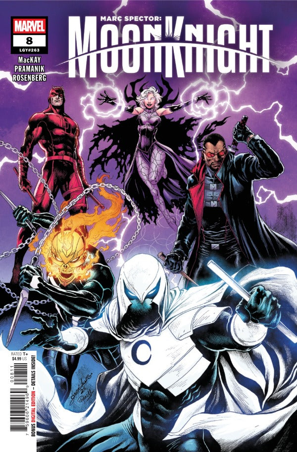 MARC SPECTOR: MOON KNIGHT #8 JOSE LUIS SOARES PINTO A COVER