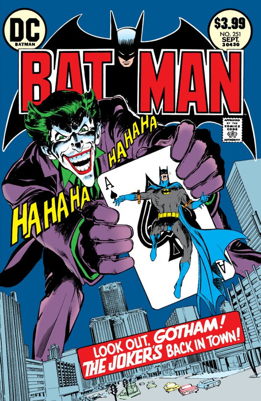 BATMAN #251 FACSIMILE NEAL ADAMS A COVER