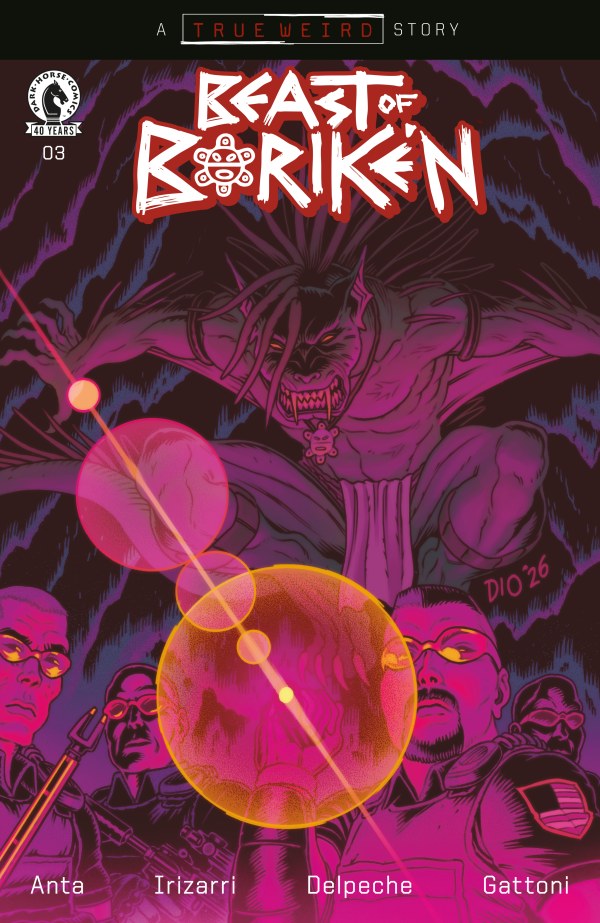 THE BEAST OF BORIKEN #3 DANIEL IRIZARRI A COVER