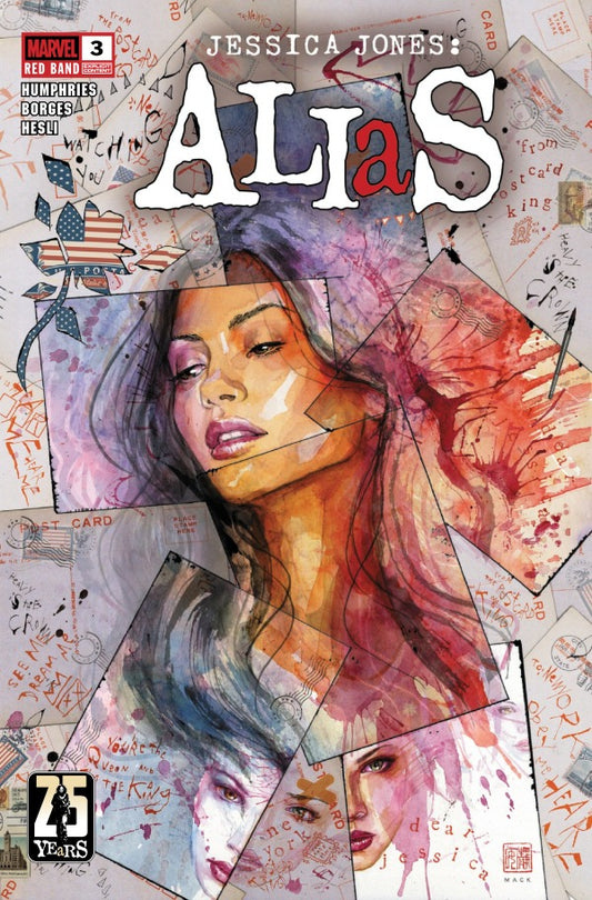 ALIAS: RED BAND #3 POLYBAGGED DAVID MACK A COVER