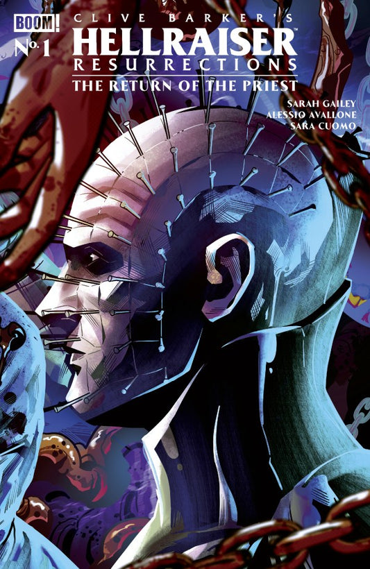 HELLRAISER: RESURRECTIONS - THE RETURN OF THE PRIEST #1 FEDERICO SABBATINI B COVER