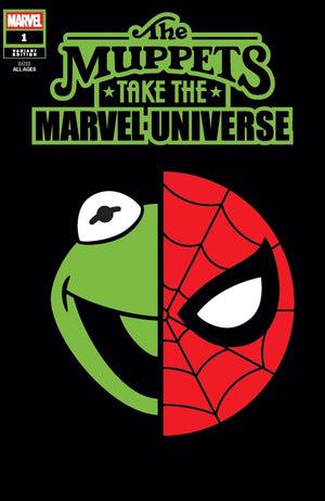 MUPPETS TAKE THE MARVEL UNIVERSE #1 LOGO MASHUP D COVER
