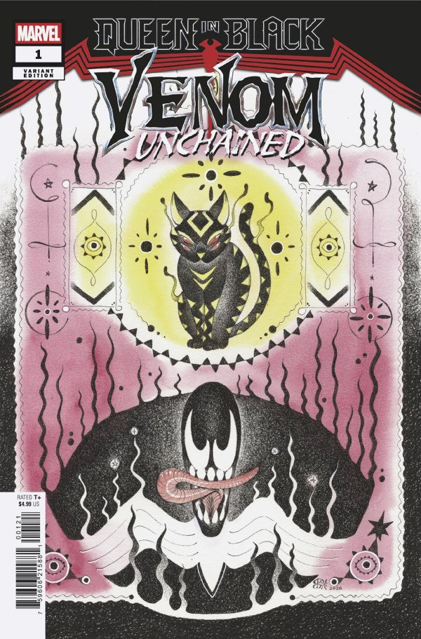 QUEEN IN BLACK: VENOM UNCHAINED #1 PEACH MOMOKO B COVER