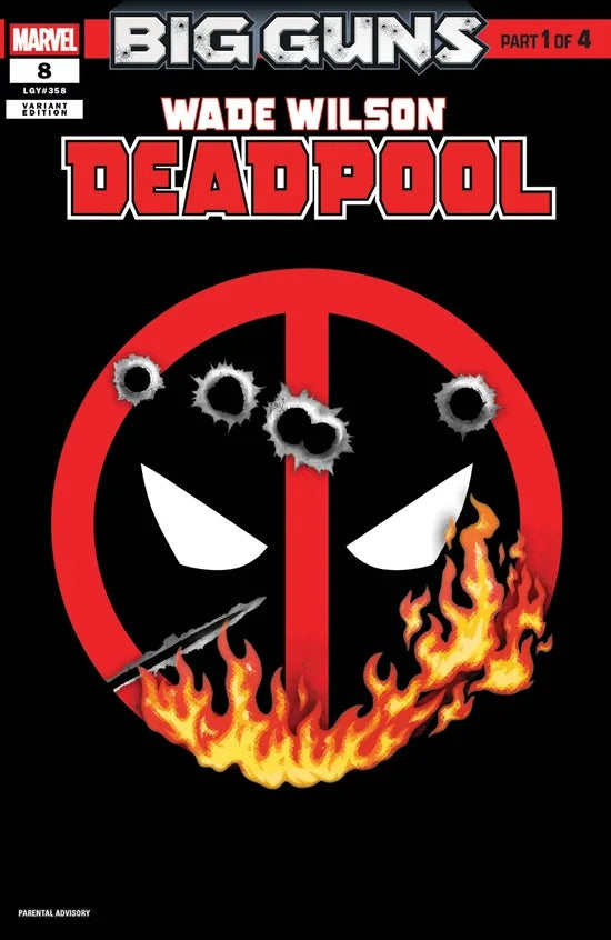 WADE WILSON: DEADPOOL #8 CROSSOVER LOGO C COVER