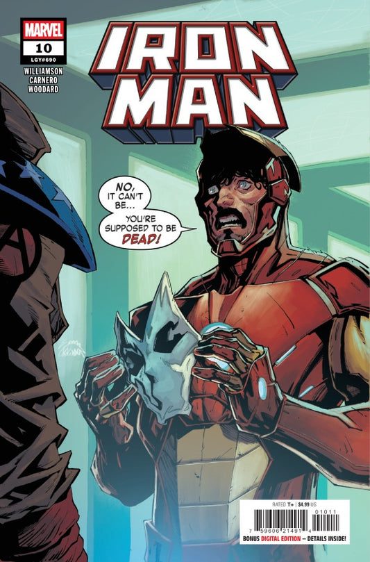 IRON MAN #10 RYAN STEGMAN A COVER