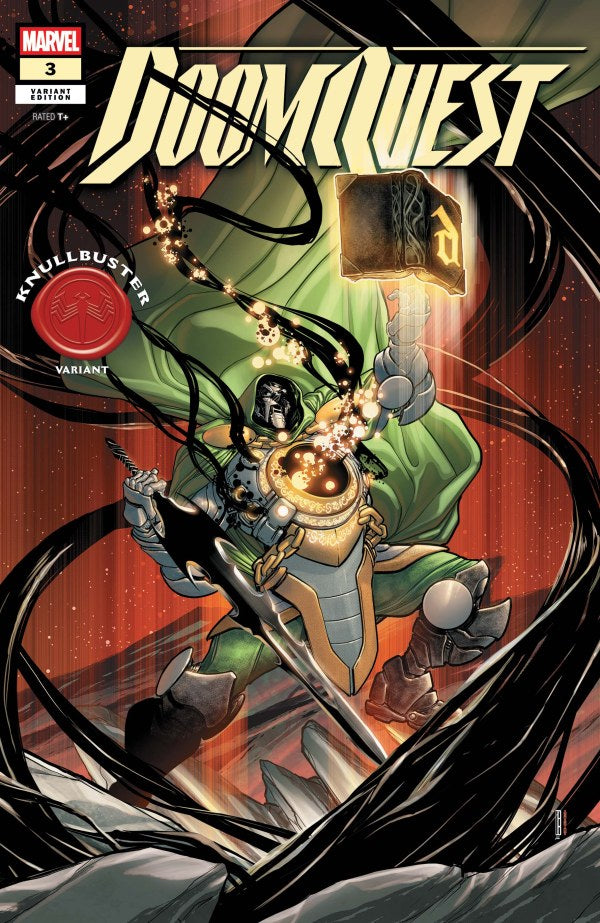 DOOMQUEST #3 KNULLBUSTER DAVID BALDEON C COVER