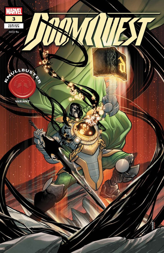 DOOMQUEST #3 KNULLBUSTER DAVID BALDEON C COVER