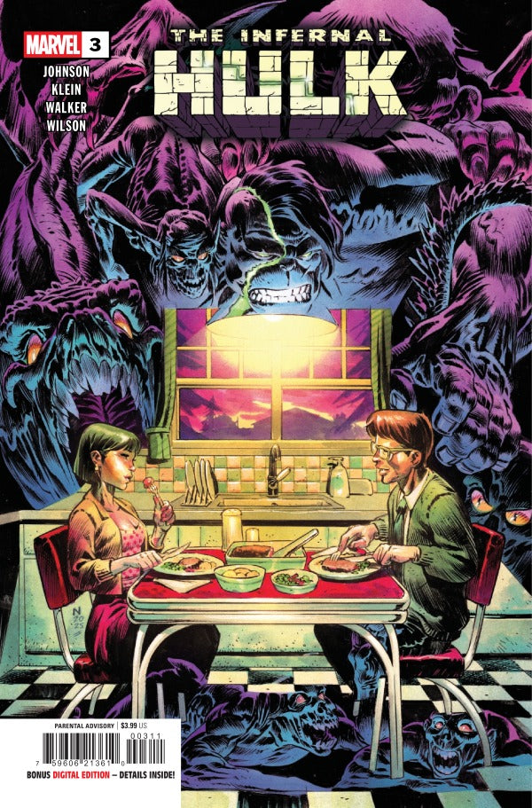 INFERNAL HULK #3 NIC KLEIN A COVER