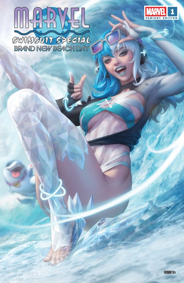 MARVEL SWIMSUIT SPECIAL: BRAND NEW BEACH DAY #1 ARTGERM D COVER
