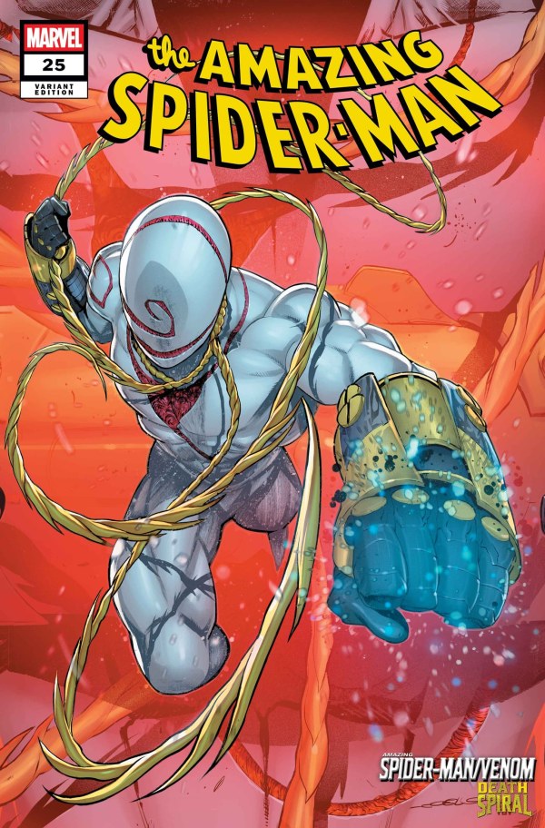 AMAZING SPIDER-MAN #25 IBAN COELLO 9-PART CONNECTING F COVER