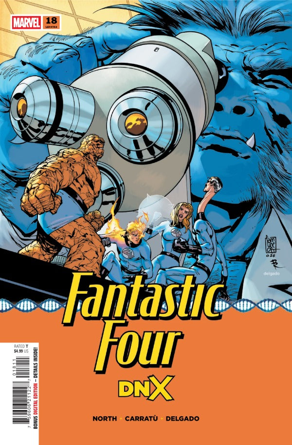 FANTASTIC FOUR #18 GIUSEPPE CAMUNCOLI A COVER