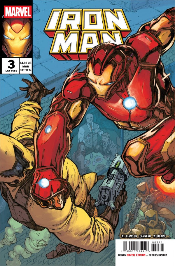 IRON MAN #3 RYAN STEGMAN A COVER