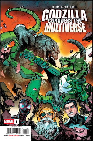 GODZILLA CONQUERS THE MULTIVERSE #4 DAVID MARQUEZ A COVER