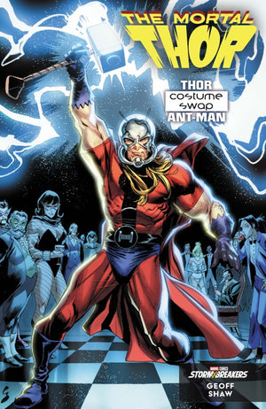 MORTAL THOR #13 HELLFIRE COSTUME SWAP GEOFF SHAW B COVER