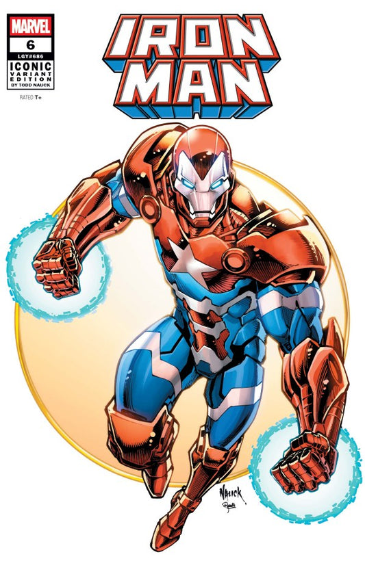 IRON MAN #6 ICONIC TODD NAUCK F COVER