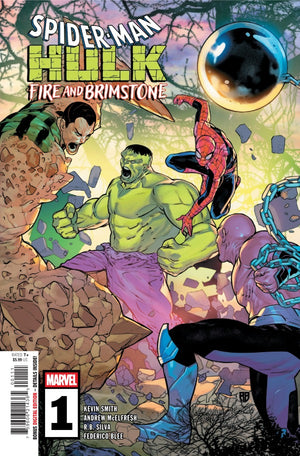 SPIDER-MAN/HULK: FIRE AND BRIMSTONE #1 R.B. SILVA A COVER