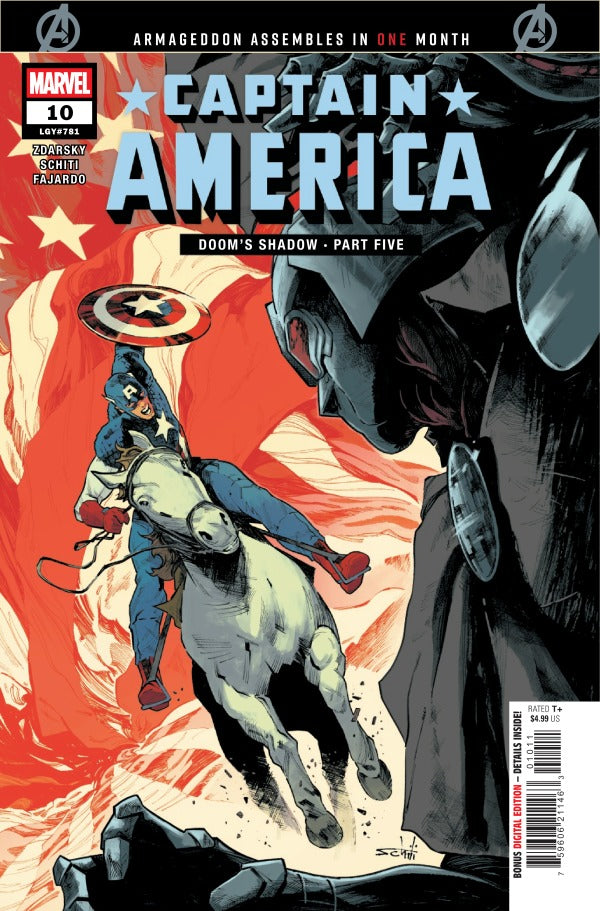 CAPTAIN AMERICA #10 VALERIO SCHITI A COVER