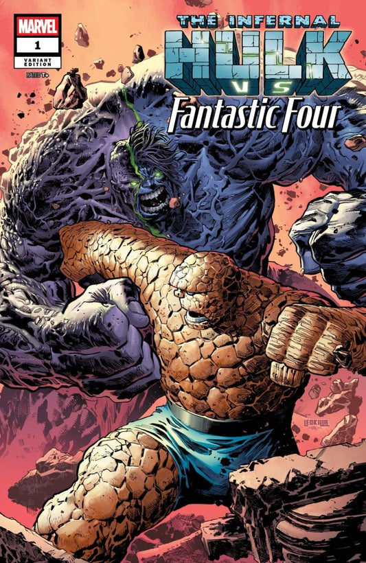 INFERNAL HULK VS. FANTASTIC FOUR #1 KEN LASHLEY D COVER