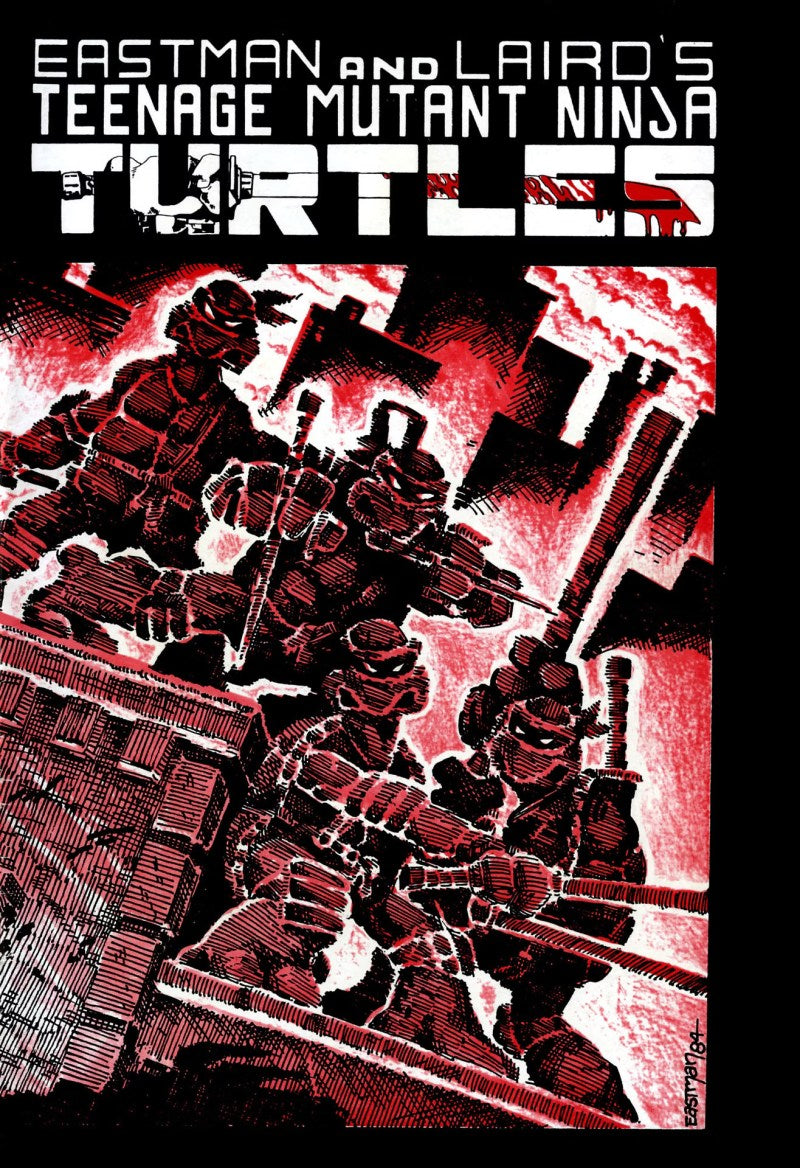 TEENAGE MUTANT NINJA TURTLES: MIRAGE FACSIMILE #1 KEVIN EASTMAN & PETER LAIRD A COVER