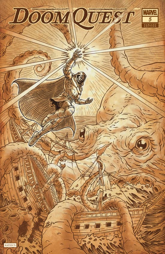 DOOMQUEST #5 BENJAMIN SU D COVER