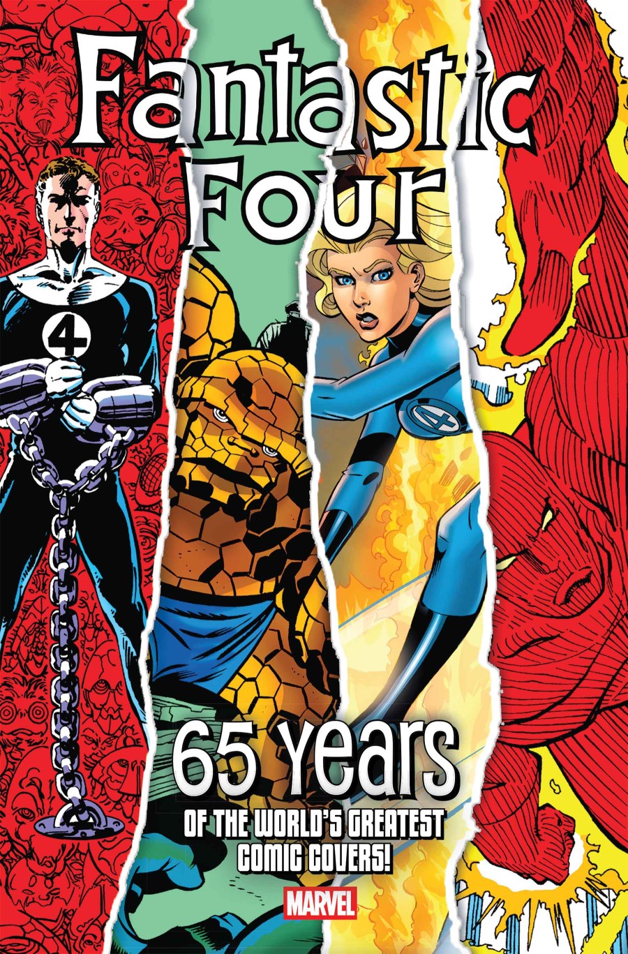 FANTASTIC FOUR: 65 YEARS OF THE WORLD'S GREATEST COMIC COVERS! #1 VARIOUS ARTIST A COVER