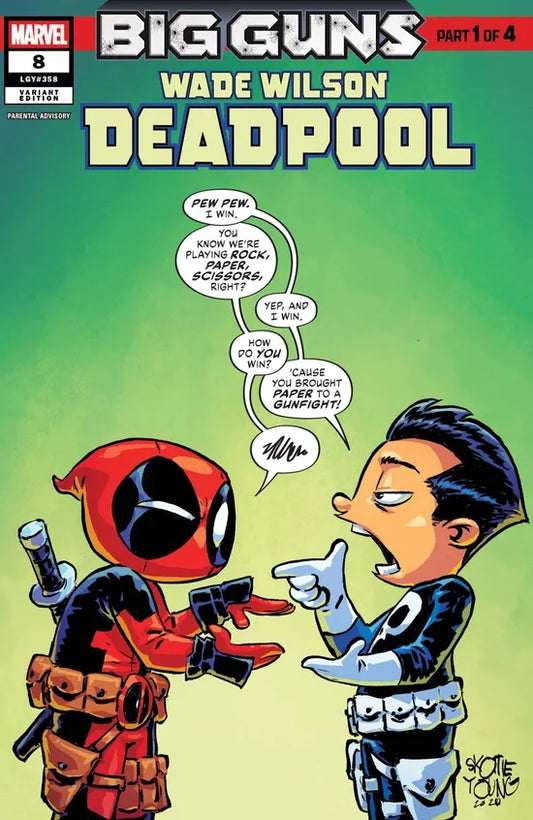 WADE WILSON: DEADPOOL #8 SKOTTIE YOUNG B COVER